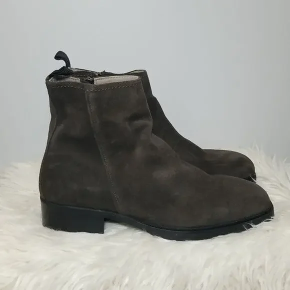 ALLSAINTS Seth Suede Pull on Chelsea boots Bitter Chocolate